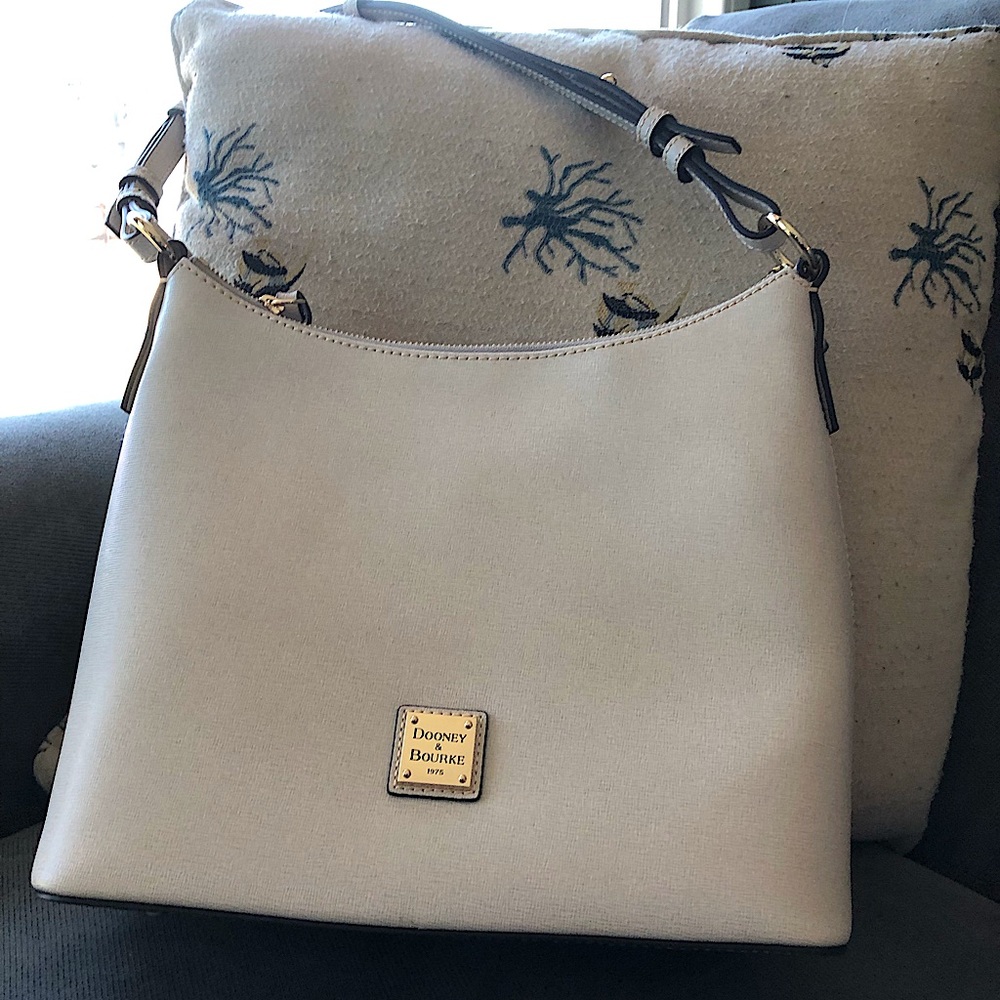 Brand new, never used D&B hobo., Saffiano leather.